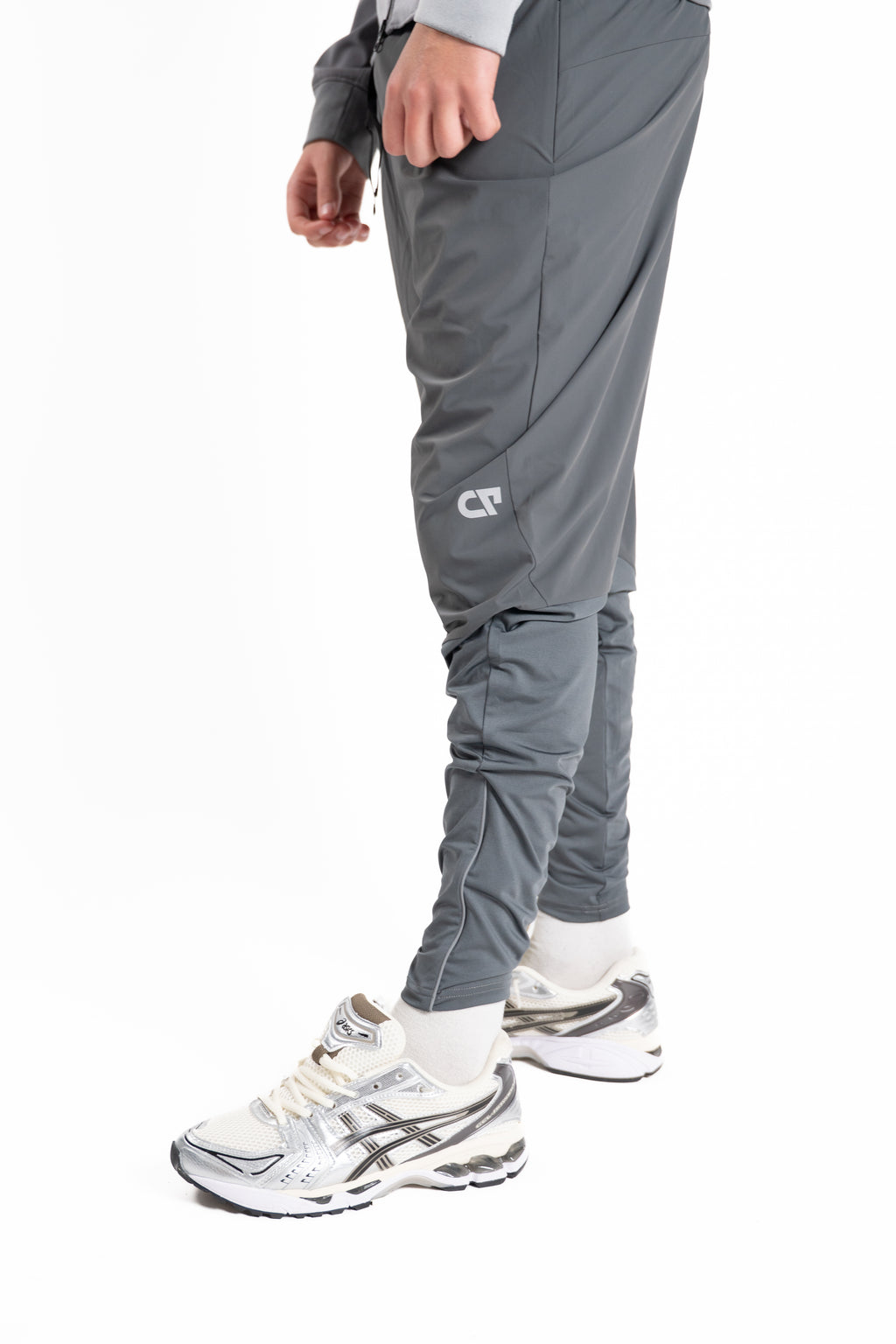 Bas Running Hybride Gris