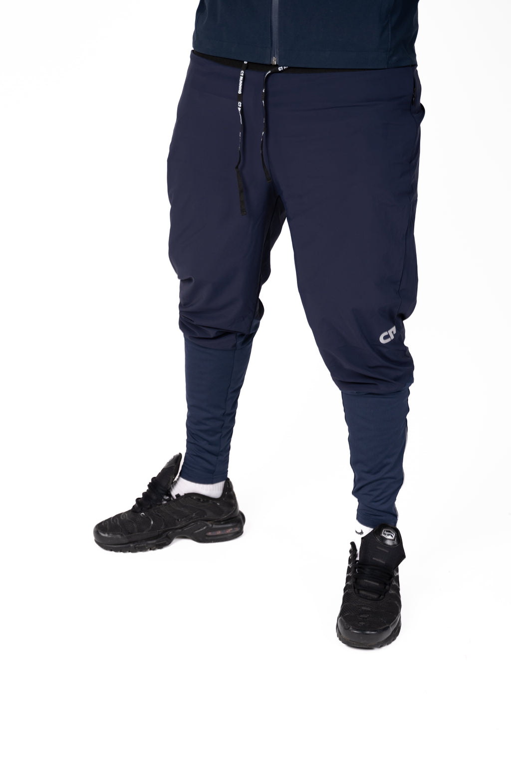 Bas Running Hybride Bleu Marine