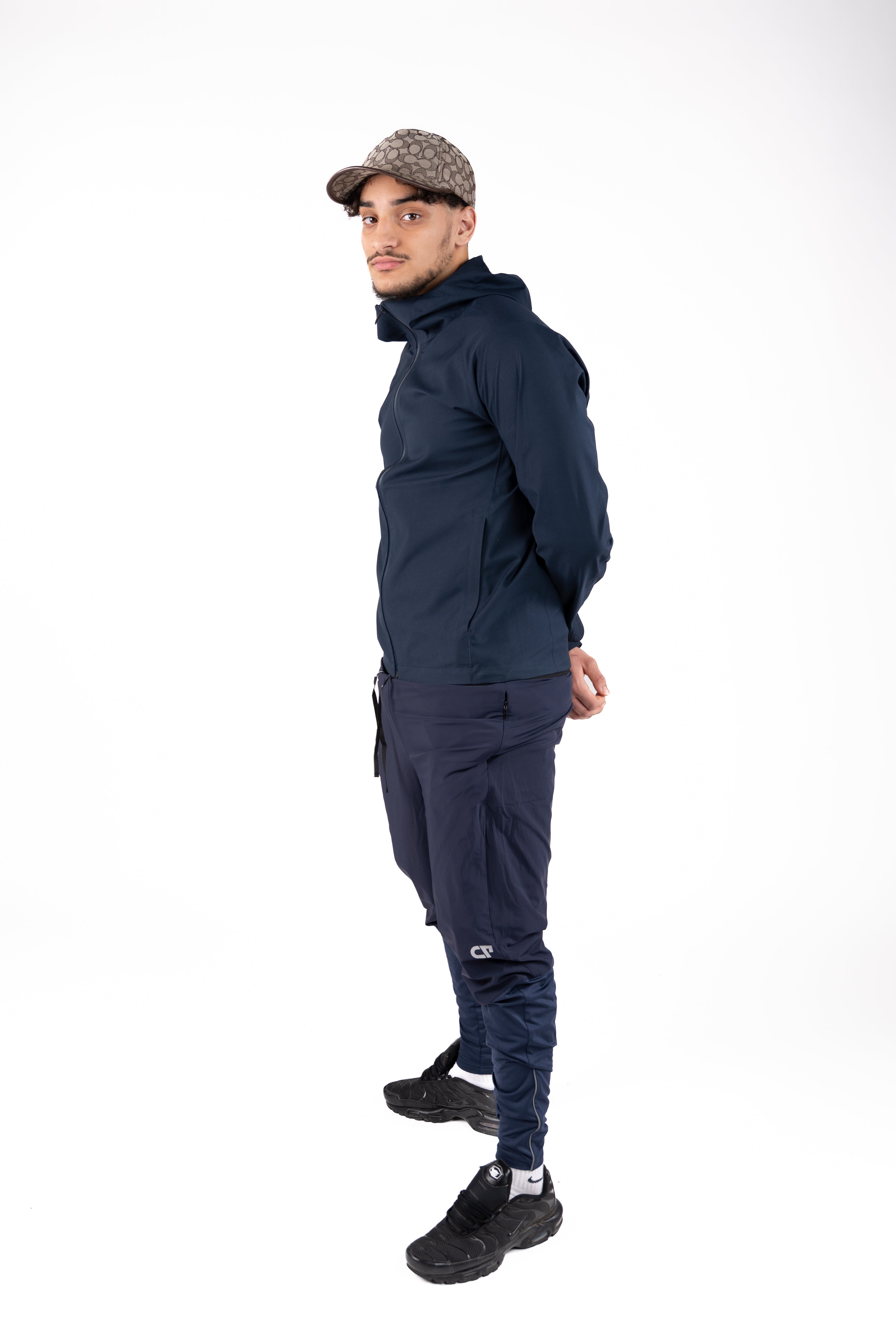 Bas Running Hybride Bleu Marine